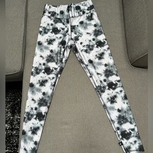 Printed tall band Terez leggings.